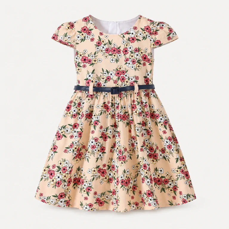 Half Sleeves Summer Frock | Peakachu