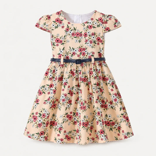 Half Sleeves Summer Frock | Peakachu