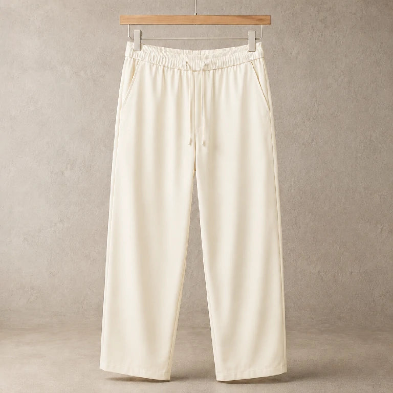 Relaxed Fit Drawstring Trousers | Peakachu