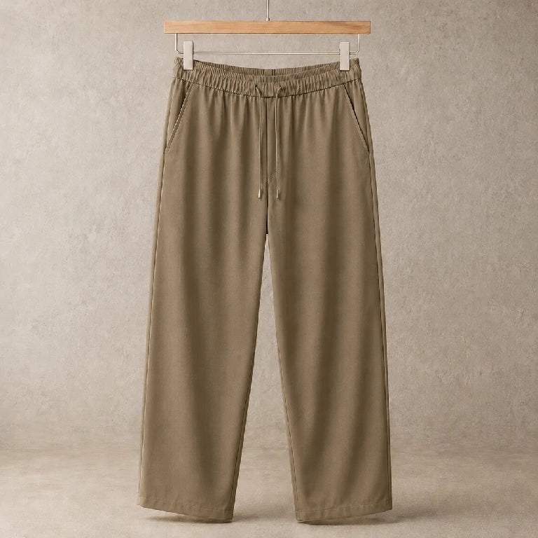 Relaxed Fit Drawstring Trousers | Peakachu