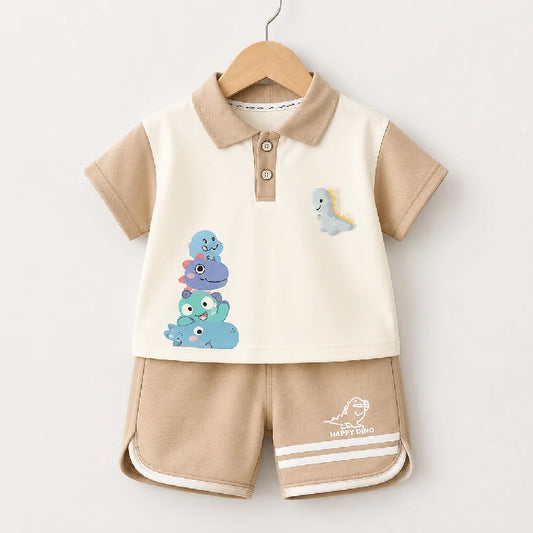 Summers Cotton Matching Top + Bottom | Peakachu