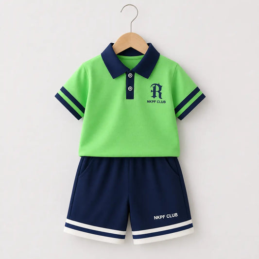 R Polo Shirt + Bottoms | Peakachu