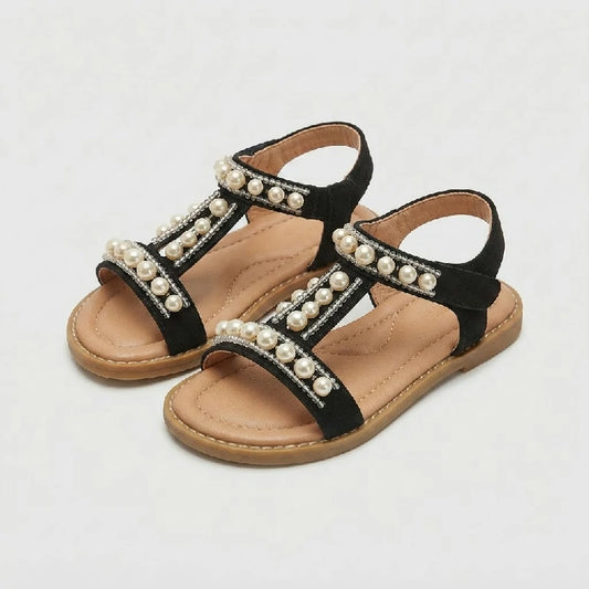 Strappy Sandals With Beads | Peakachu