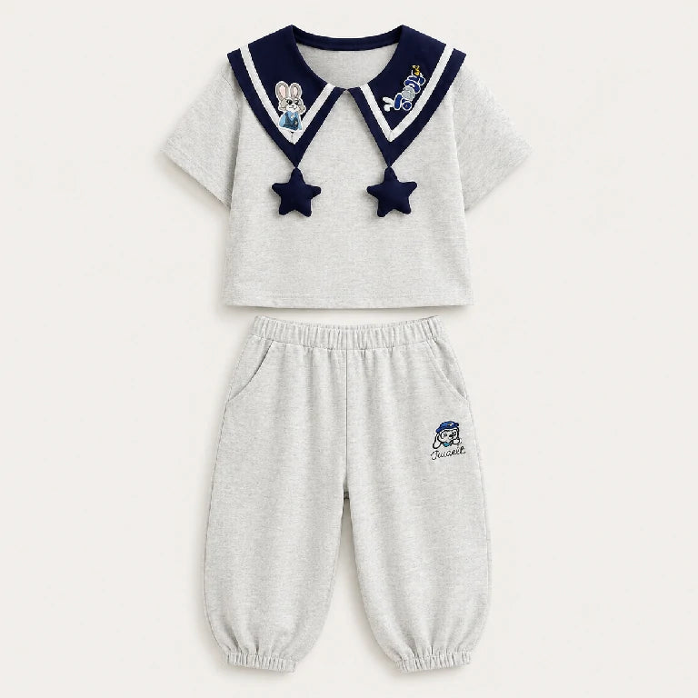 Sailor Collar Shirt + Pants | Peakachu