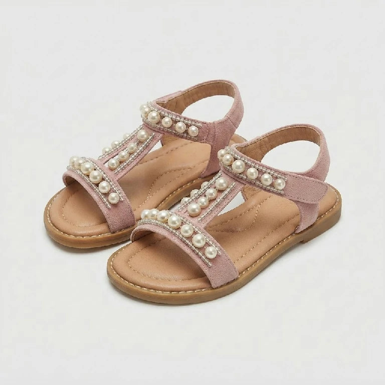 Strappy Sandals With Beads | Peakachu