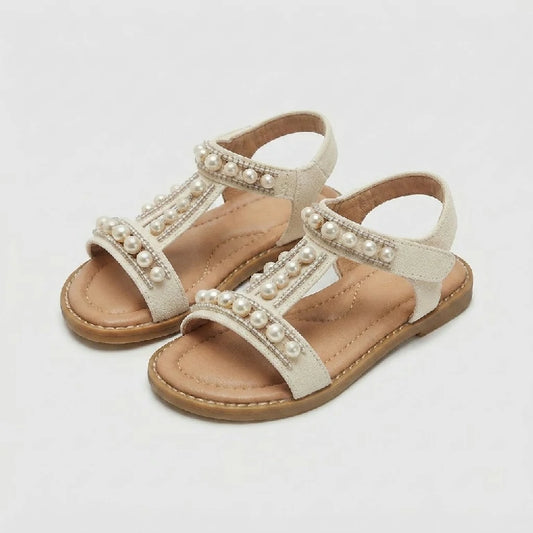 Strappy Sandals With Beads | Peakachu