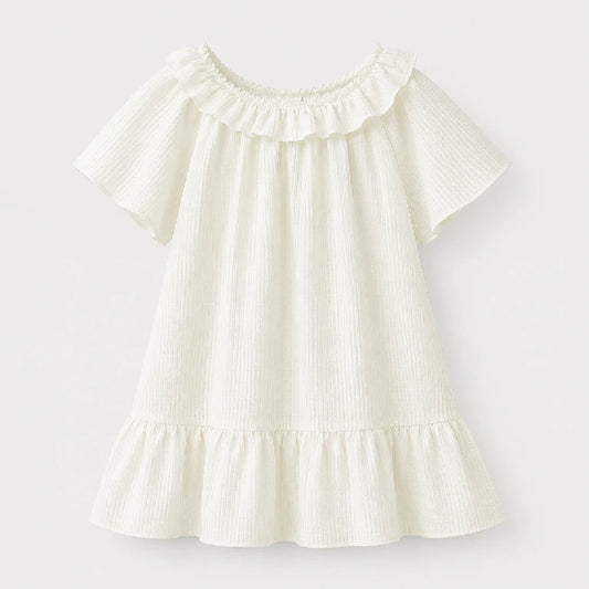 Ruffled Flounce Skirt Dress | Peakachu