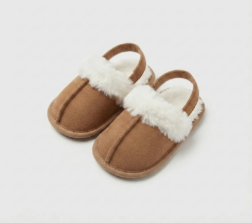 Fleece Plush Toddler Sandals | Peakachu