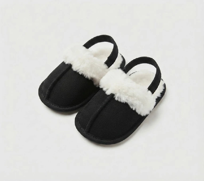 Fleece Plush Toddler Sandals | Peakachu