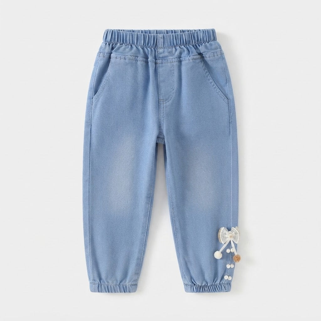 Cotton Blend Baloon Denim | Peakachu