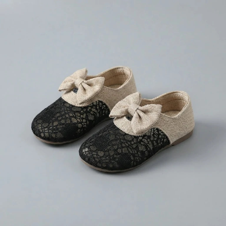 Crochet upper Bow Sandals | Peakachu