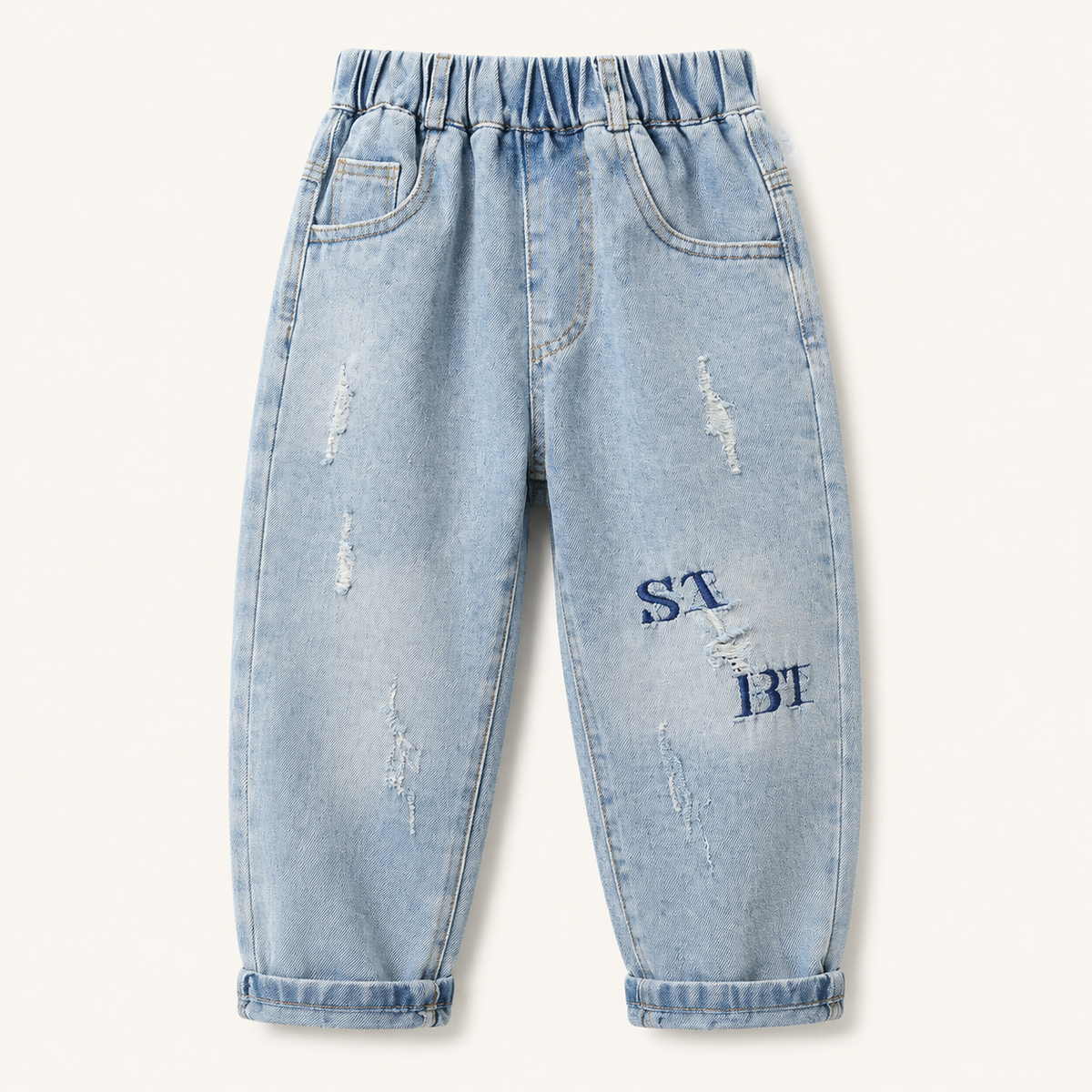 Denim Cargo Pants | Peakachu