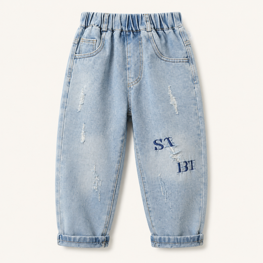 Denim Cargo Pants | Peakachu