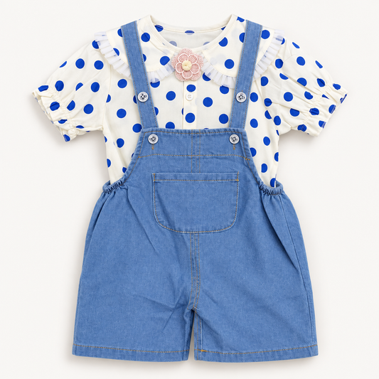 Floral Top + Denim Bottoms | Peakachu