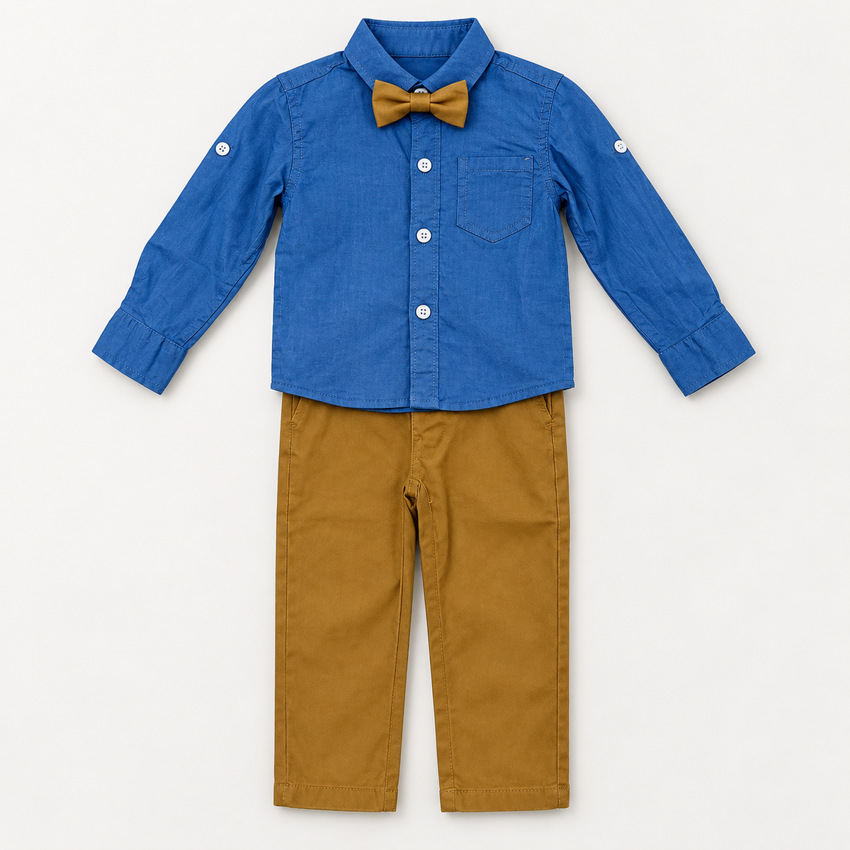 Button-Down Shirt + Trousers (with Suspenders) | Peakachu