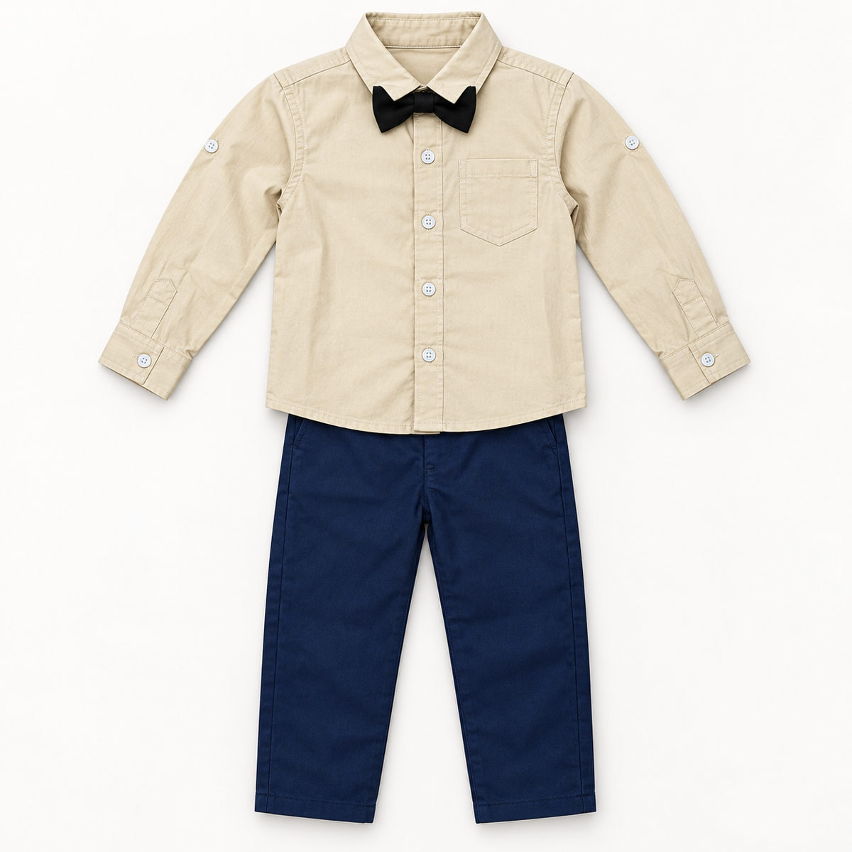 Button-Down Shirt + Trousers (with Suspenders) | Peakachu