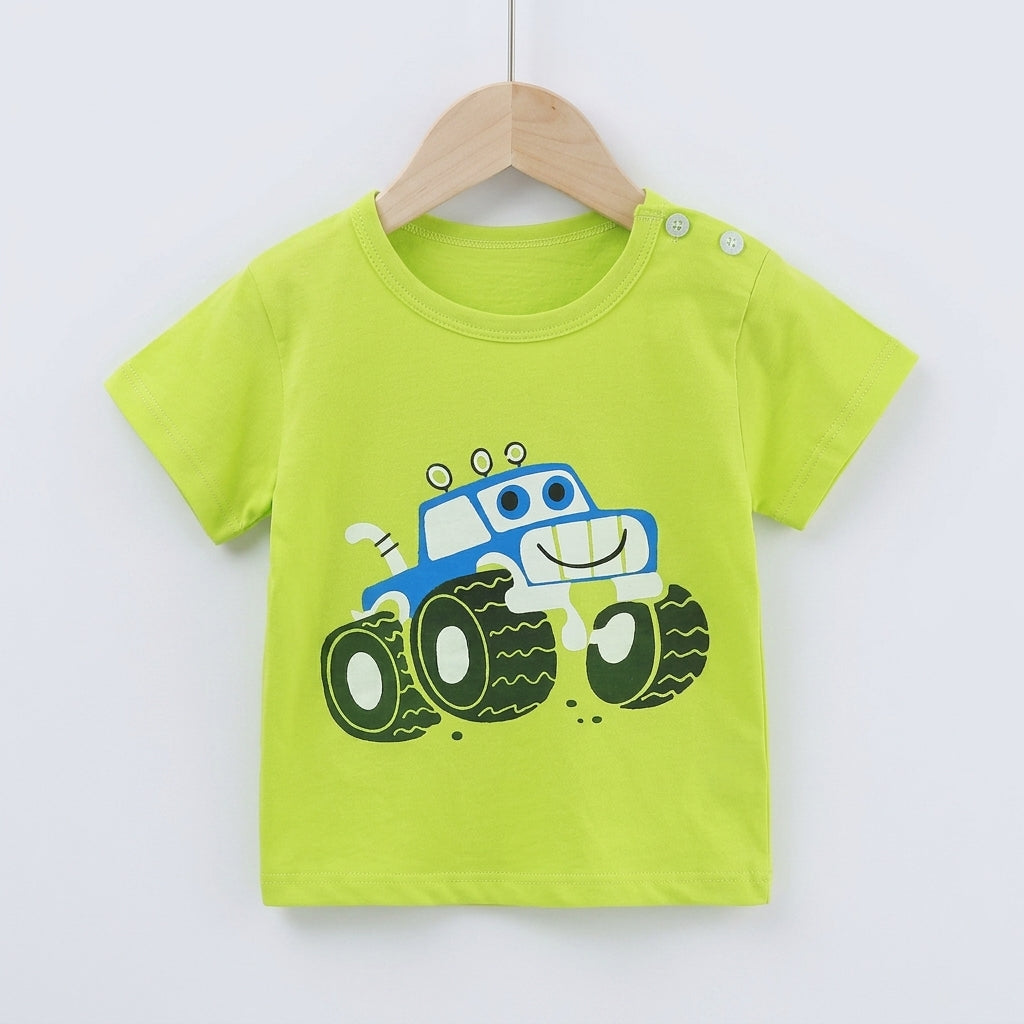 Car Print T-Shirt | Peakachu