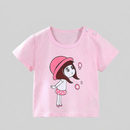 Cartoon Girl T-shirt | Peakachu
