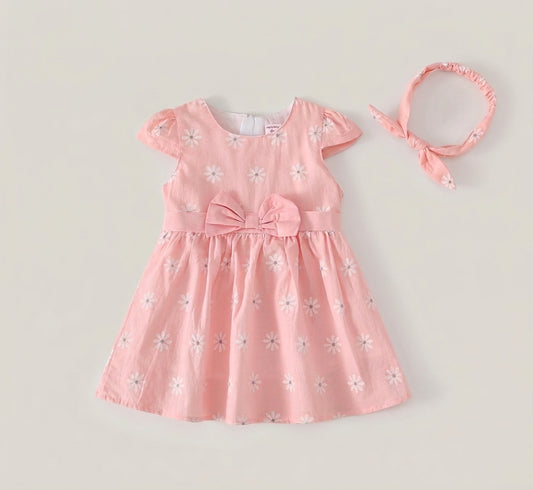 Sunflower Dress With Bow | Peakachu