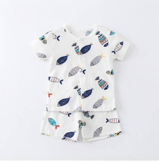 Animal Print graphic shirt + shorts | Peakachu