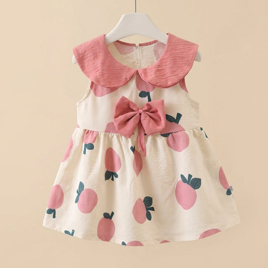 Sleeveless Fruity Summer Dress | Peakachu
