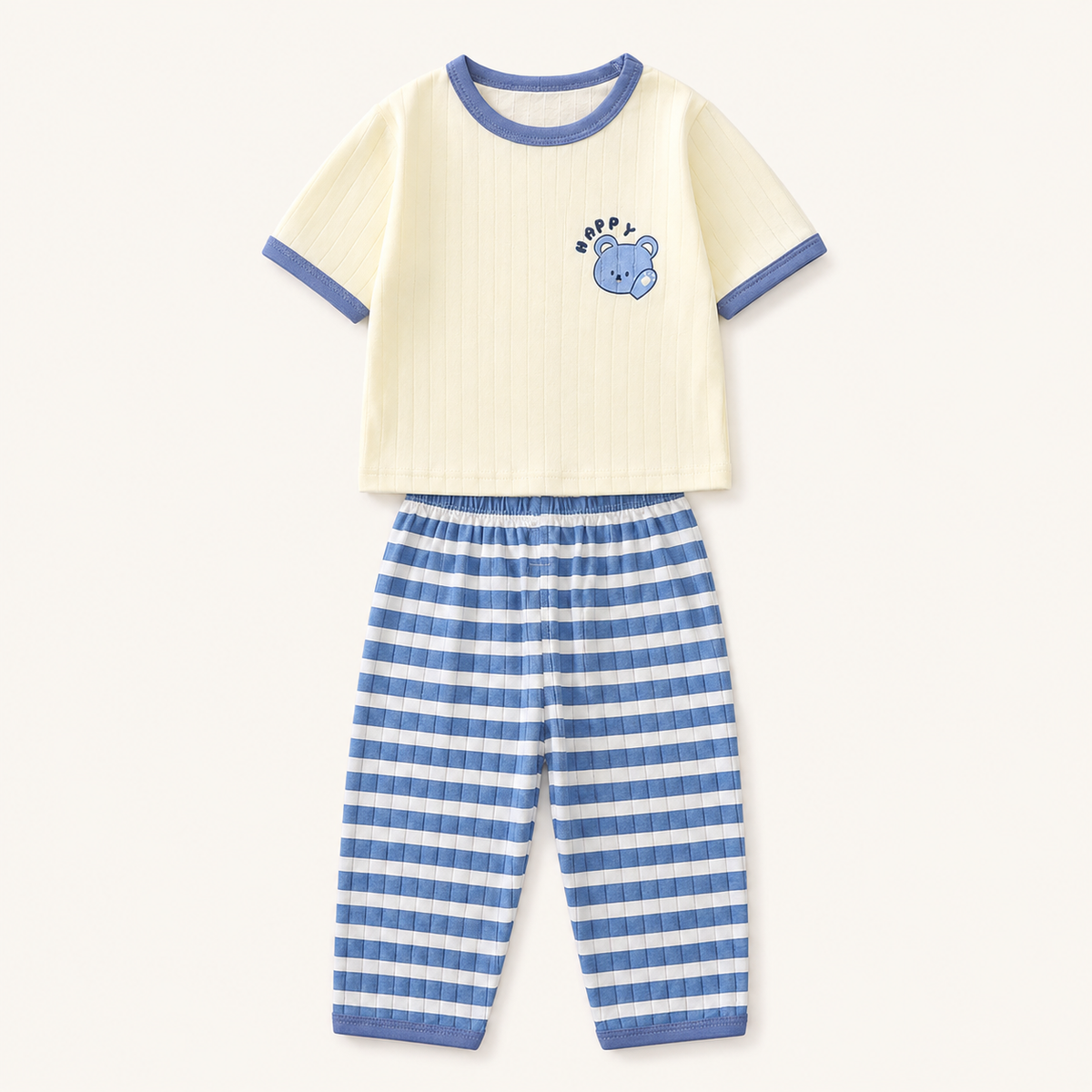 Panda Shirt + Stripy Pants | Peakachu