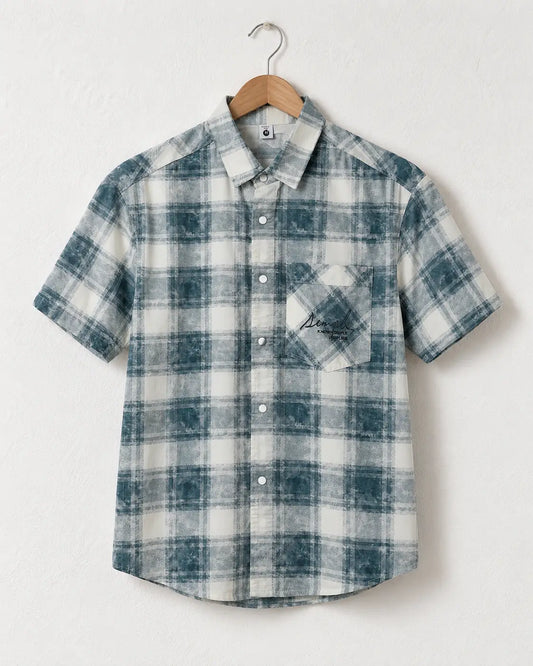 Check Shirt Short Sleeve | Peakachu