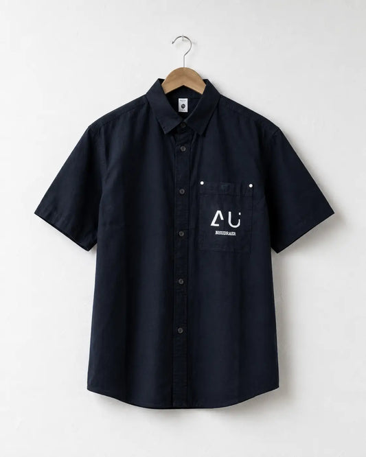Solid Button-Up Shirt | Peakachu