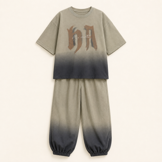 Graphic Streetwear Top + Bottoms | Peakachu