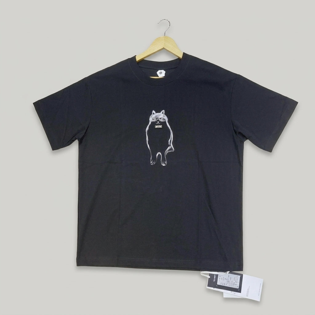 Oversized Typography Printed T-Shirt | Peakachu