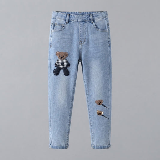Teddy Graphic Wide Leg | Peakachu