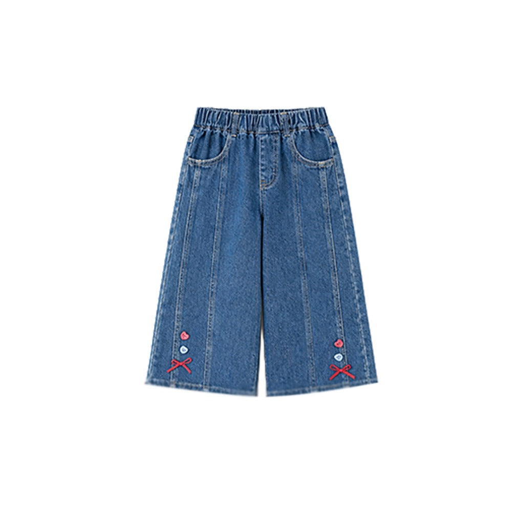 Embroidered Jeans | Peakachu