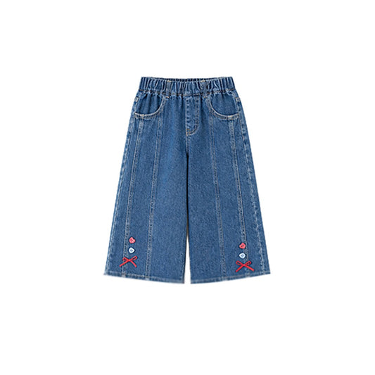 Embroidered Jeans | Peakachu