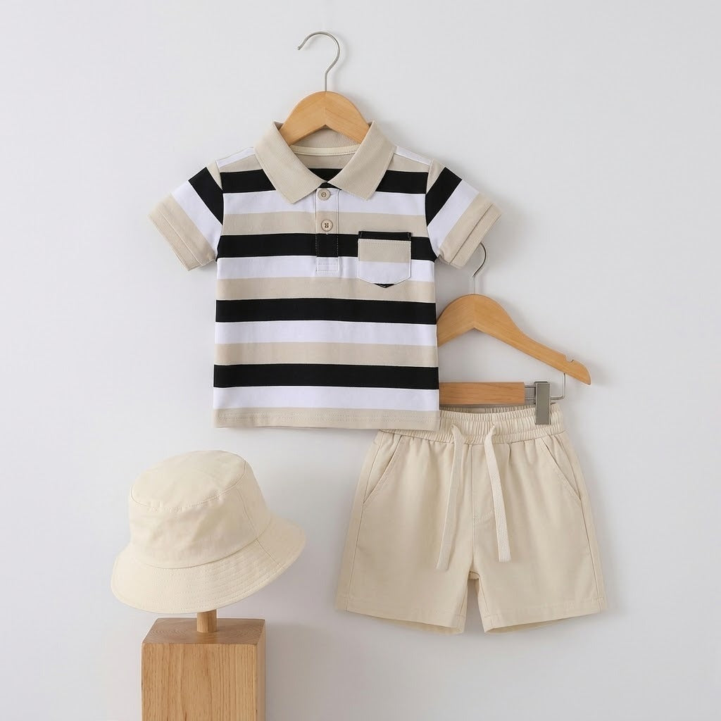 Polo Shirt + Shorts + Hat | Peakachu