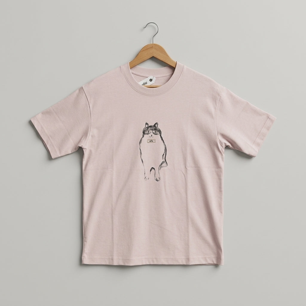 Oversized Typography Printed T-Shirt | Peakachu