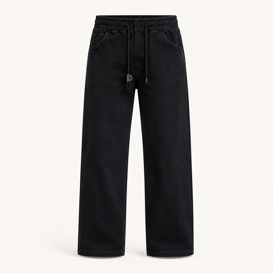Baggy-Fit Denim Pants | Peakachu